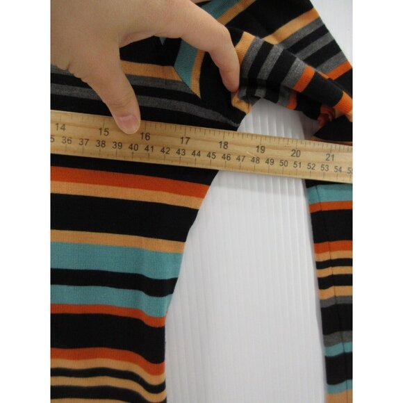 Missoni Sweater 8 Turtleneck Sport Pullover Striped Colorful 44 * - Picture 5 of 11